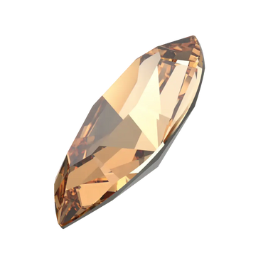 Swarovski Fancy Stones Xilion Navette (4228) Light Colorado Topaz - Bluestreak Crystals