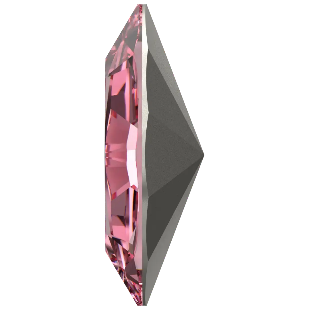 Swarovski Fancy Stones Xilion Navette (4228) Light Rose - Bluestreak Crystals