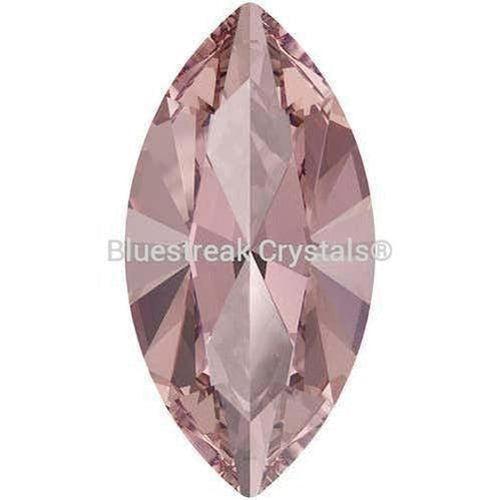 Swarovski Fancy Stones Xilion Navette (4228) Light Rose Ignite UNFOILED-Swarovski Fancy Stones-6x3mm - Pack of 720 (Wholesale)-Bluestreak Crystals
