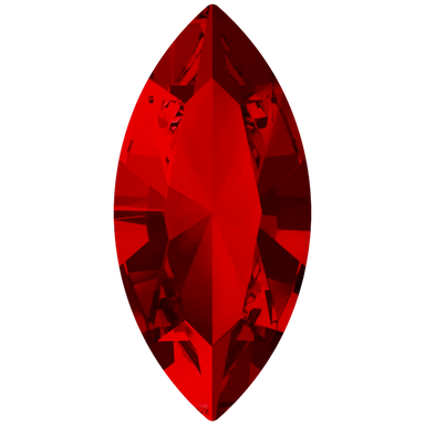 Swarovski Fancy Stones Xilion Navette (4228) Light Siam - Bluestreak Crystals