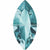 Swarovski Fancy Stones Xilion Navette (4228) Light Turquoise-Swarovski Fancy Stones-4x2mm - Pack of 720 (Wholesale)-Bluestreak Crystals