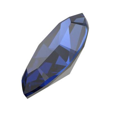 Swarovski Fancy Stones Xilion Navette (4228) Recreated Dark Sapphire - Bluestreak Crystals