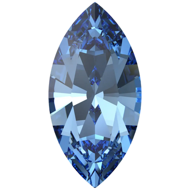 Swarovski Fancy Stones Xilion Navette (4228) Recreated Ice Blue - Bluestreak Crystals