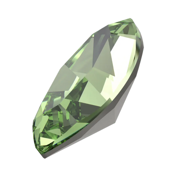 Swarovski Fancy Stones Xilion Navette (4228) Recreated Peridot - Bluestreak Crystals