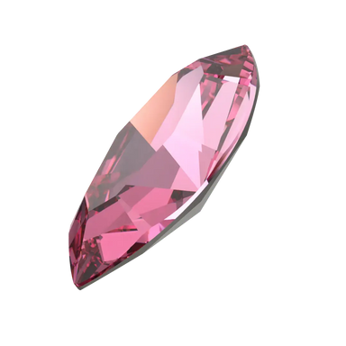 Swarovski Fancy Stones Xilion Navette (4228) Rose - Bluestreak Crystals