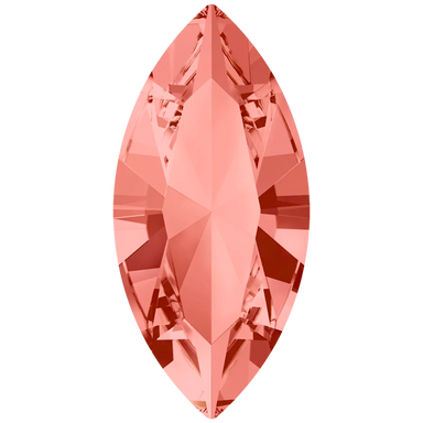 Swarovski Fancy Stones Xilion Navette (4228) Rose Peach - Bluestreak Crystals