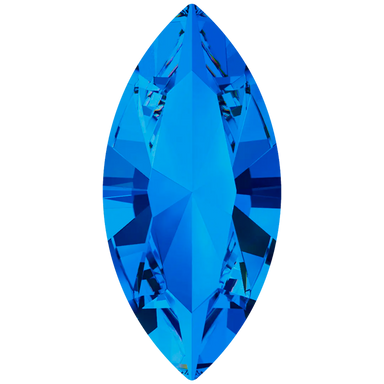 Swarovski Fancy Stones Xilion Navette (4228) Sapphire - Bluestreak Crystals