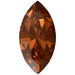 Swarovski Fancy Stones Xilion Navette (4228) Smoked Amber - Bluestreak Crystals