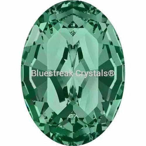 Swarovski Fancy Stones Xilion Oval (4128) Emerald-Swarovski Fancy Stones-6x4mm - Pack of 360 (Wholesale)-Bluestreak Crystals