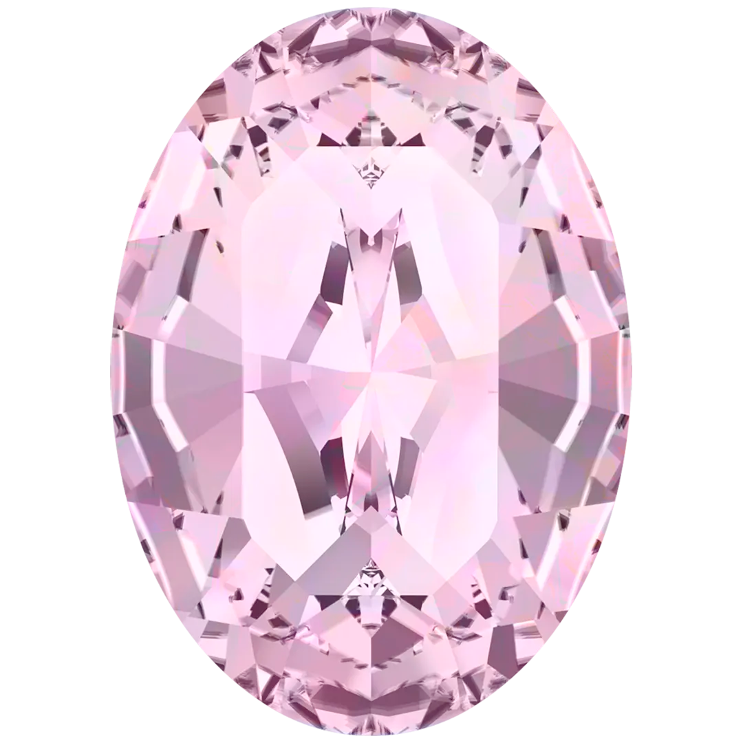 Swarovski Fancy Stones Xilion Oval (4128) Light Amethyst - Bluestreak Crystals