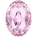 Swarovski Fancy Stones Xilion Oval (4128) Light Amethyst - Bluestreak Crystals