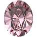 Swarovski Fancy Stones Xilion Oval (4128) Light Rose - Bluestreak Crystals