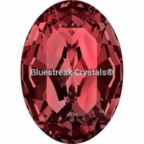 Swarovski Fancy Stones Xilion Oval (4128) Siam-Swarovski Fancy Stones-6x4mm - Pack of 360 (Wholesale)-Bluestreak Crystals