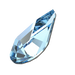 Swarovski Fancy Stones Xilion Pear (4328) Aquamarine - Bluestreak Crystals