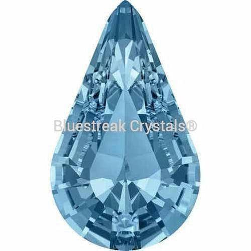 Swarovski Fancy Stones Xilion Pear (4328) Aquamarine-Swarovski Fancy Stones-6x3.6mm - Pack of 720 (Wholesale)-Bluestreak Crystals