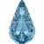 Swarovski Fancy Stones Xilion Pear (4328) Aquamarine-Swarovski Fancy Stones-6x3.6mm - Pack of 720 (Wholesale)-Bluestreak Crystals