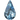 Swarovski Fancy Stones Xilion Pear (4328) Aquamarine - Bluestreak Crystals