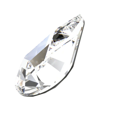 Swarovski Fancy Stones Xilion Pear (4328) Crystal - Bluestreak Crystals
