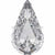 Swarovski Fancy Stones Xilion Pear (4328) Crystal-Swarovski Fancy Stones-6x3.6mm - Pack of 720 (Wholesale)-Bluestreak Crystals