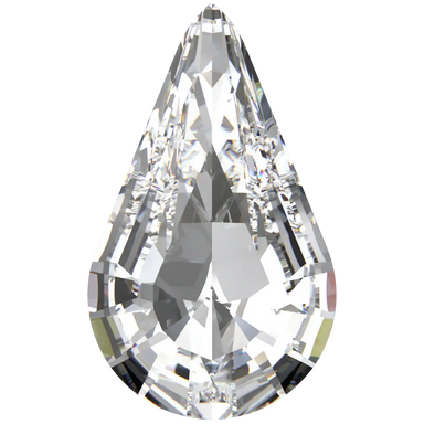 Swarovski Fancy Stones Xilion Pear (4328) Crystal - Bluestreak Crystals
