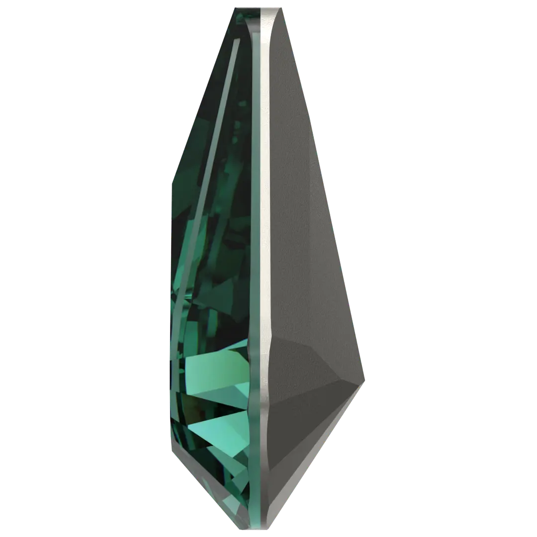 Swarovski Fancy Stones Xilion Pear (4328) Emerald - Bluestreak Crystals