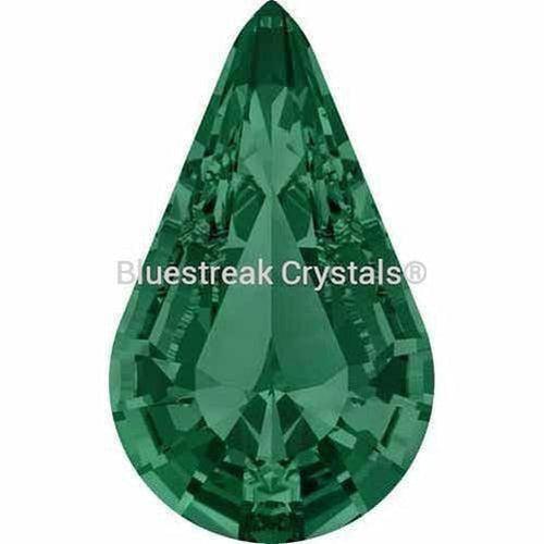 Swarovski Fancy Stones Xilion Pear (4328) Emerald-Swarovski Fancy Stones-6x3.6mm - Pack of 720 (Wholesale)-Bluestreak Crystals