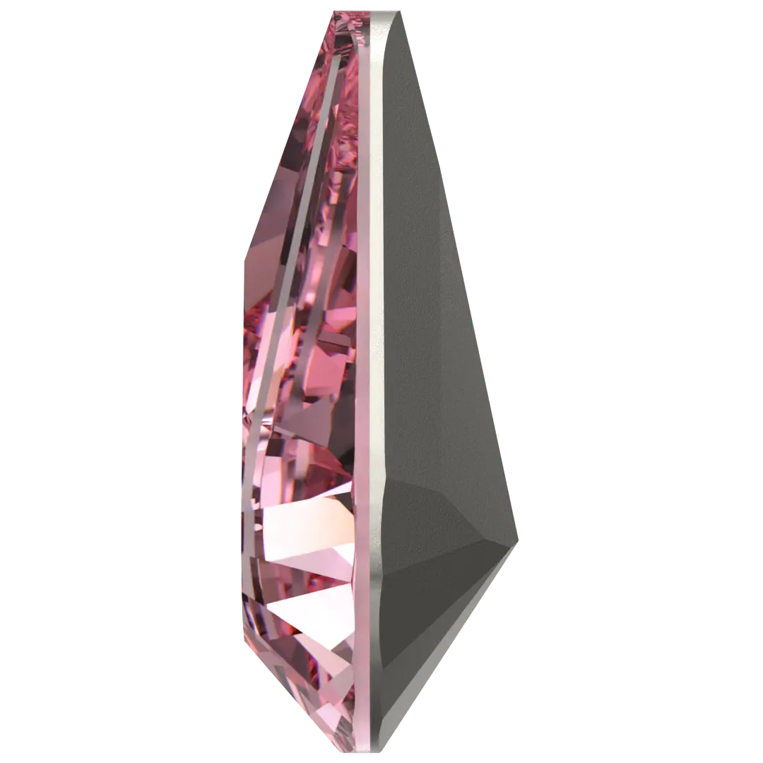 Swarovski Fancy Stones Xilion Pear (4328) Light Rose - Bluestreak Crystals