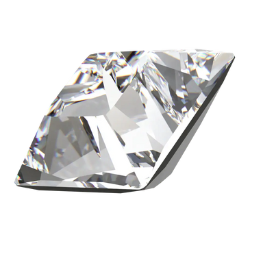 Swarovski Fancy Stones Xilion Square (4428) Crystal - Bluestreak Crystals