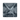 Swarovski Fancy Stones Xilion Square (4428) Crystal Silver Night - Bluestreak Crystals