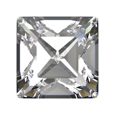 Swarovski Fancy Stones Xilion Square (4428) Crystal - Bluestreak Crystals