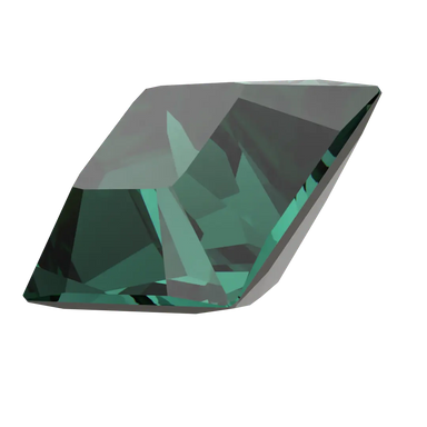 Swarovski Fancy Stones Xilion Square (4428) Emerald - Bluestreak Crystals