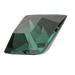 Swarovski Fancy Stones Xilion Square (4428) Emerald - Bluestreak Crystals