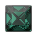 Swarovski Fancy Stones Xilion Square (4428) Emerald - Bluestreak Crystals