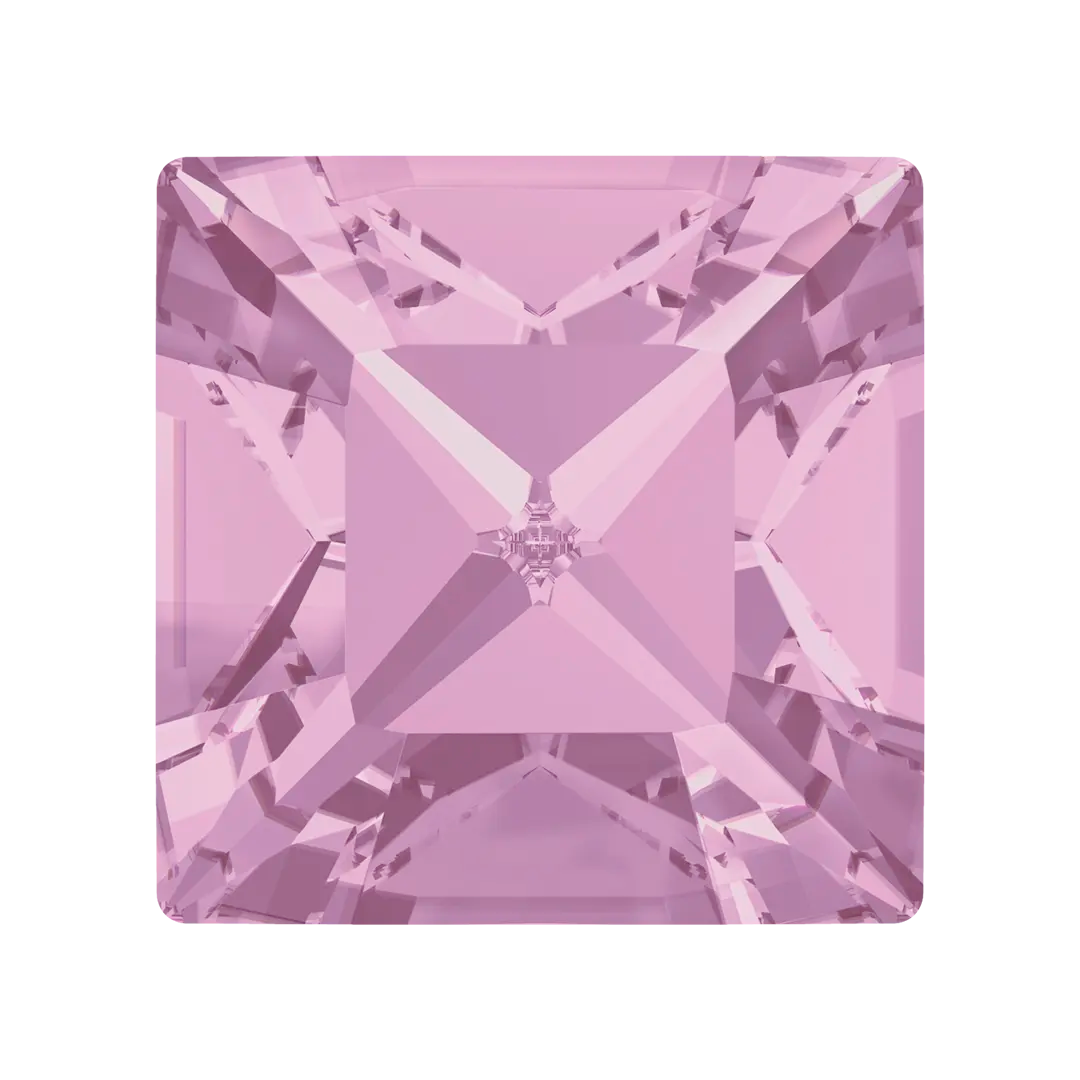Swarovski Fancy Stones Xilion Square (4428) Light Amethyst - Bluestreak Crystals