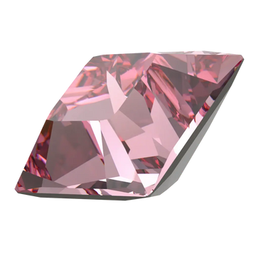 Swarovski Fancy Stones Xilion Square (4428) Light Rose - Bluestreak Crystals
