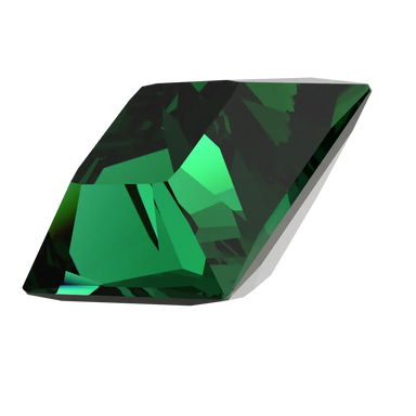 Swarovski Fancy Stones Xilion Square (4428) Majestic Green - Bluestreak Crystals