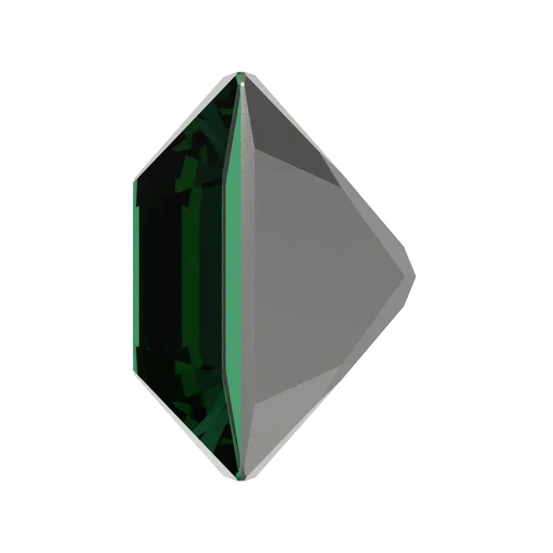 Swarovski Fancy Stones Xilion Square (4428) Majestic Green - Bluestreak Crystals