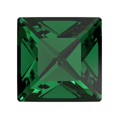 Swarovski Fancy Stones Xilion Square (4428) Majestic Green - Bluestreak Crystals