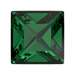 Swarovski Fancy Stones Xilion Square (4428) Majestic Green - Bluestreak Crystals