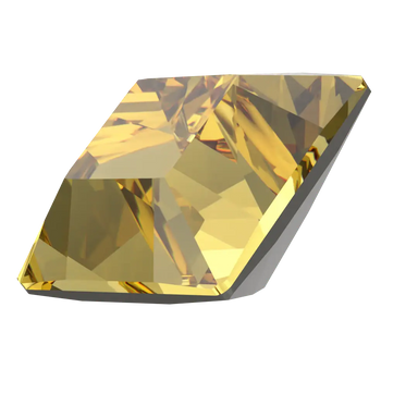 Swarovski Fancy Stones Xilion Square (4428) Recreated Dark Jonquil - Bluestreak Crystals