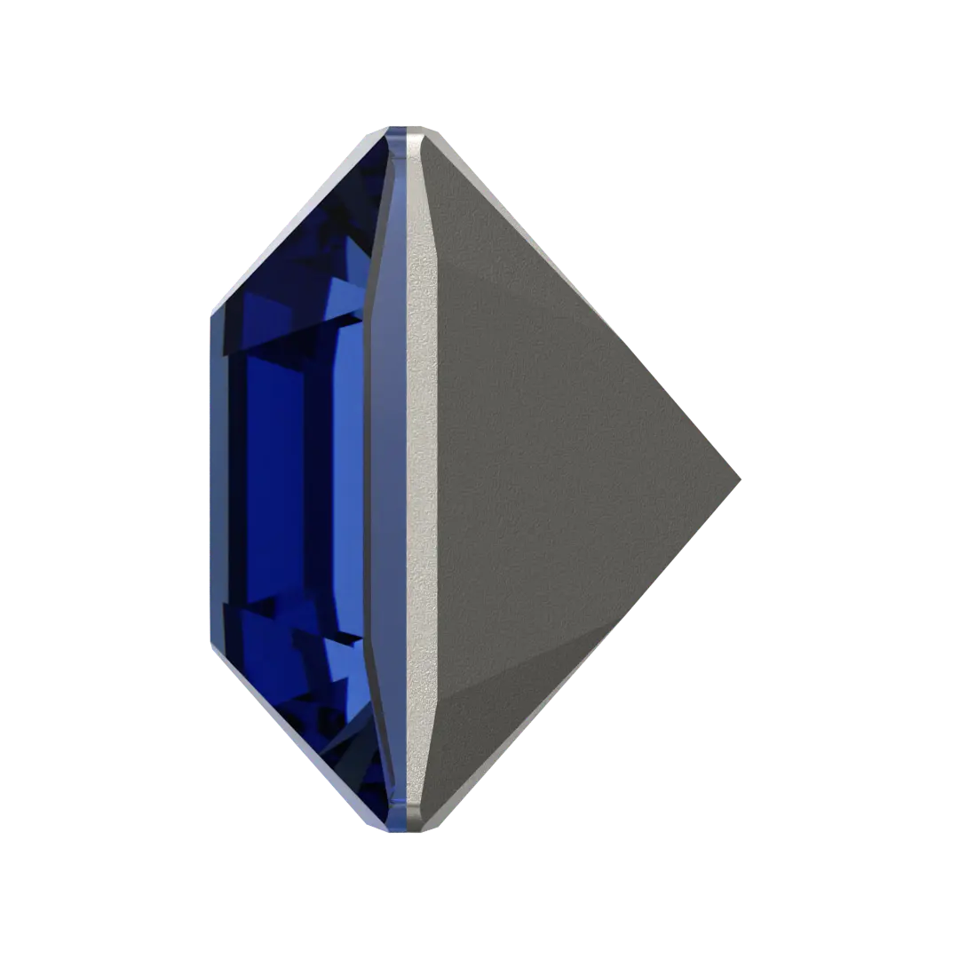Swarovski Fancy Stones Xilion Square (4428) Recreated Dark Sapphire - Bluestreak Crystals