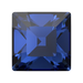 Swarovski Fancy Stones Xilion Square (4428) Recreated Dark Sapphire - Bluestreak Crystals
