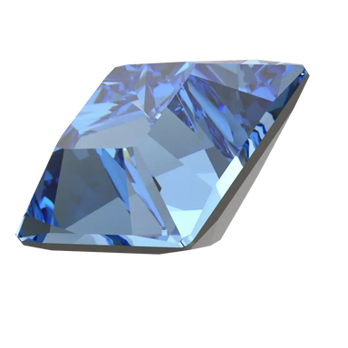 Swarovski Fancy Stones Xilion Square (4428) Recreated Ice Blue - Bluestreak Crystals