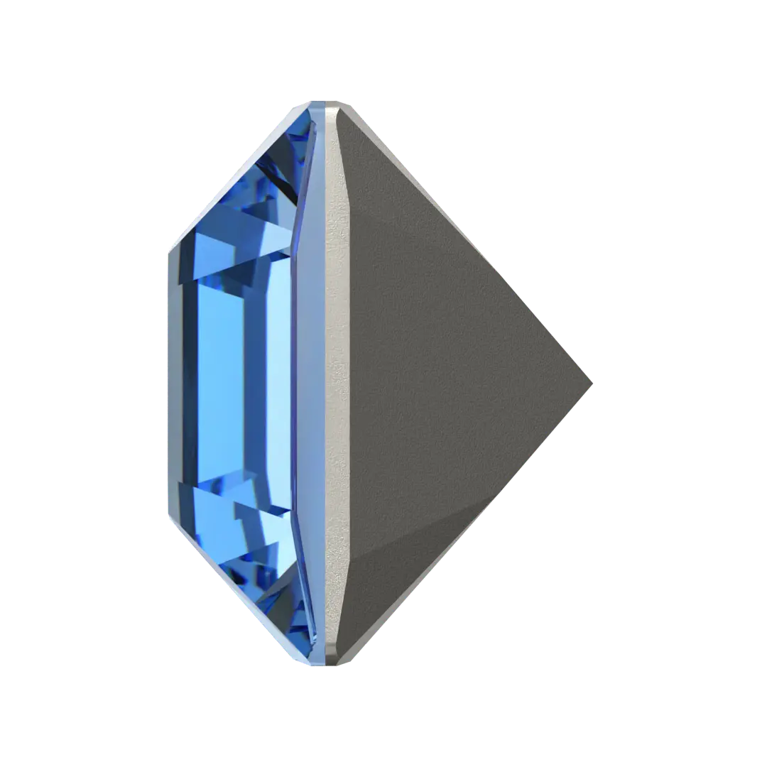 Swarovski Fancy Stones Xilion Square (4428) Recreated Ice Blue - Bluestreak Crystals