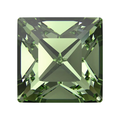 Swarovski Fancy Stones Xilion Square (4428) Recreated Peridot - Bluestreak Crystals