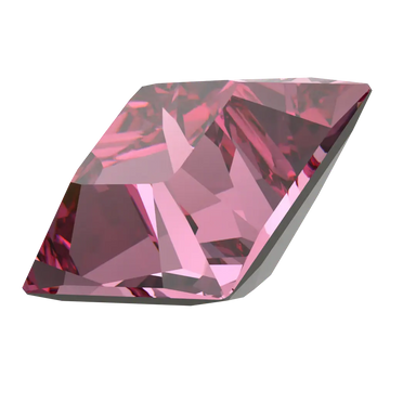 Swarovski Fancy Stones Xilion Square (4428) Rose - Bluestreak Crystals