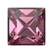 Swarovski Fancy Stones Xilion Square (4428) Rose - Bluestreak Crystals