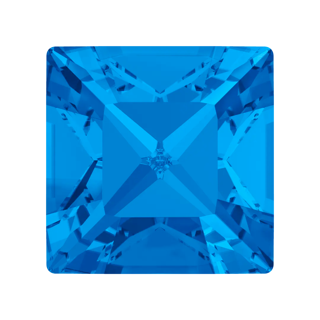 Swarovski Fancy Stones Xilion Square (4428) Sapphire - Bluestreak Crystals