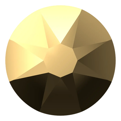 Swarovski Flat Back Crystals Non Hotfix (2000, 2058 & 2088) Crystal Aurum - Bluestreak Crystals