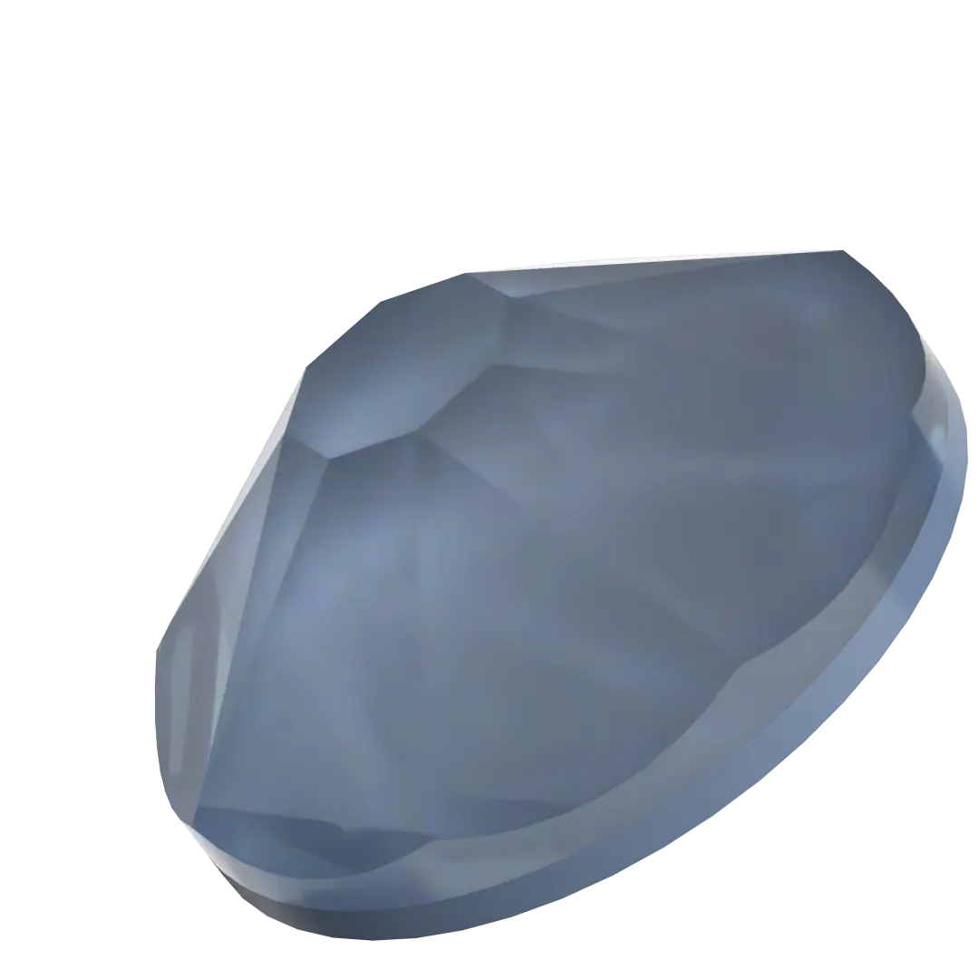 Serinity Flat Back Crystals Non Hotfix (2000, 2058 & 2088) Crystal Denim Ignite UNFOILED - Bluestreak Crystals